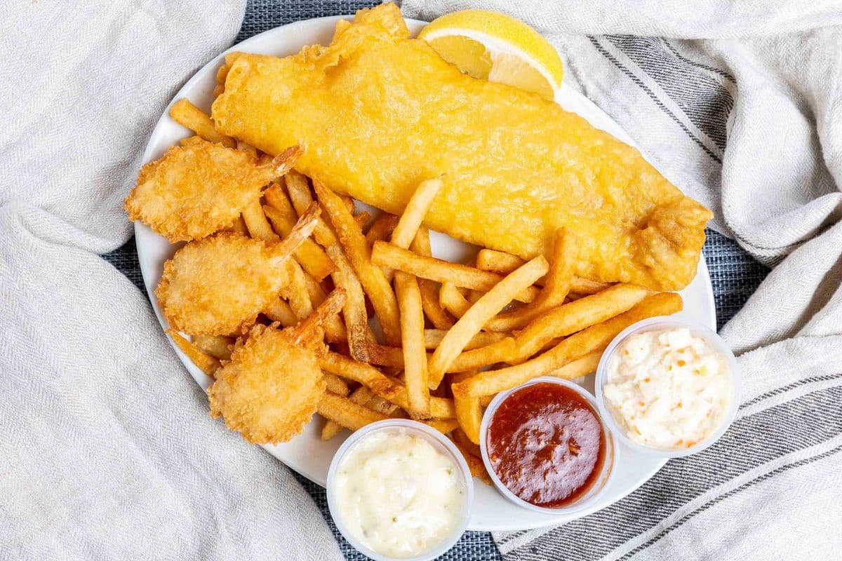 Fish, Shrimp, and Chips