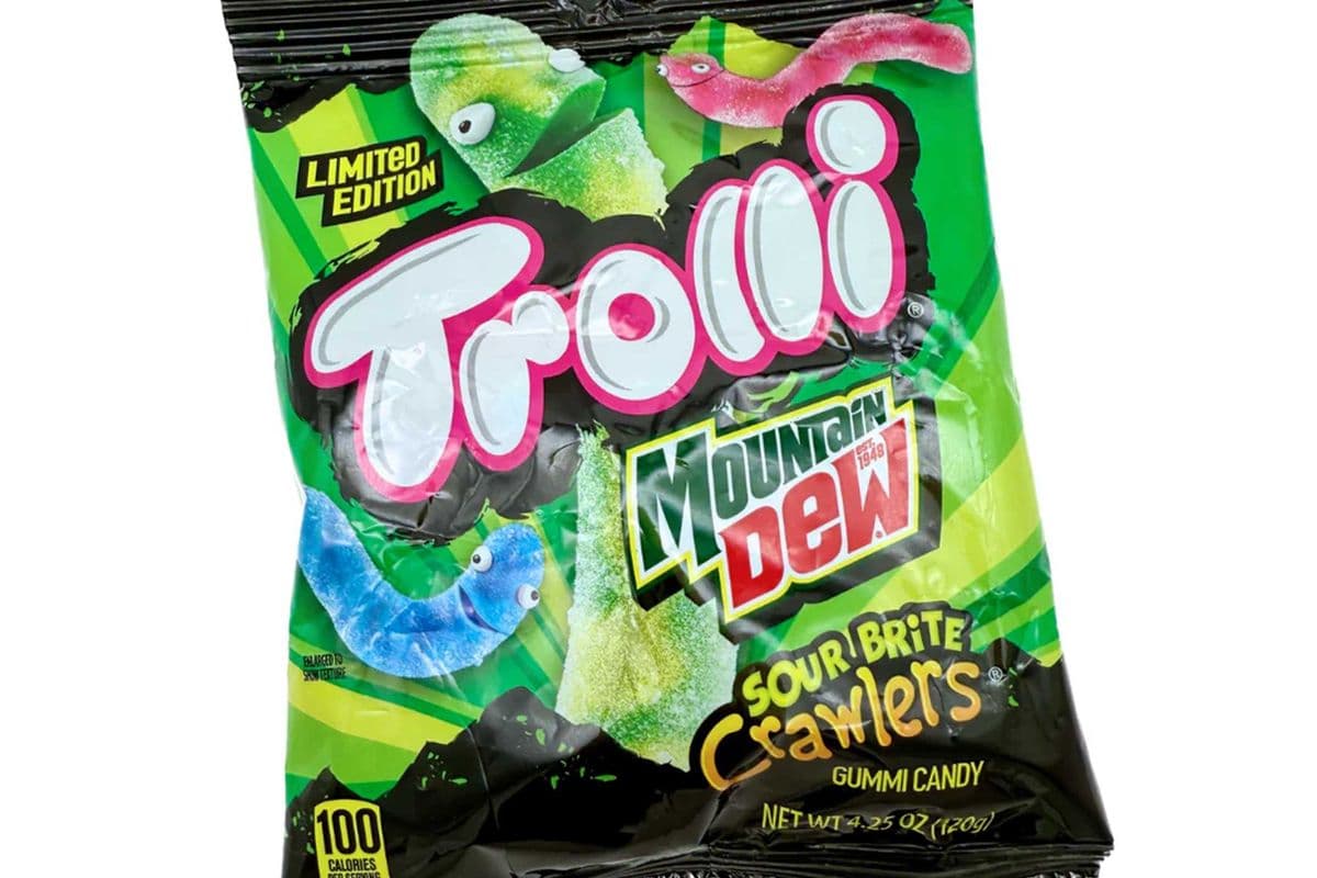 Trolli Mountain Dew Sour Brite Crawlers (120g)