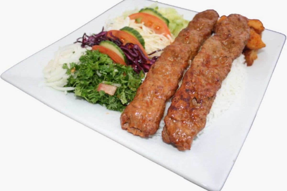 Beef Kebab Plate