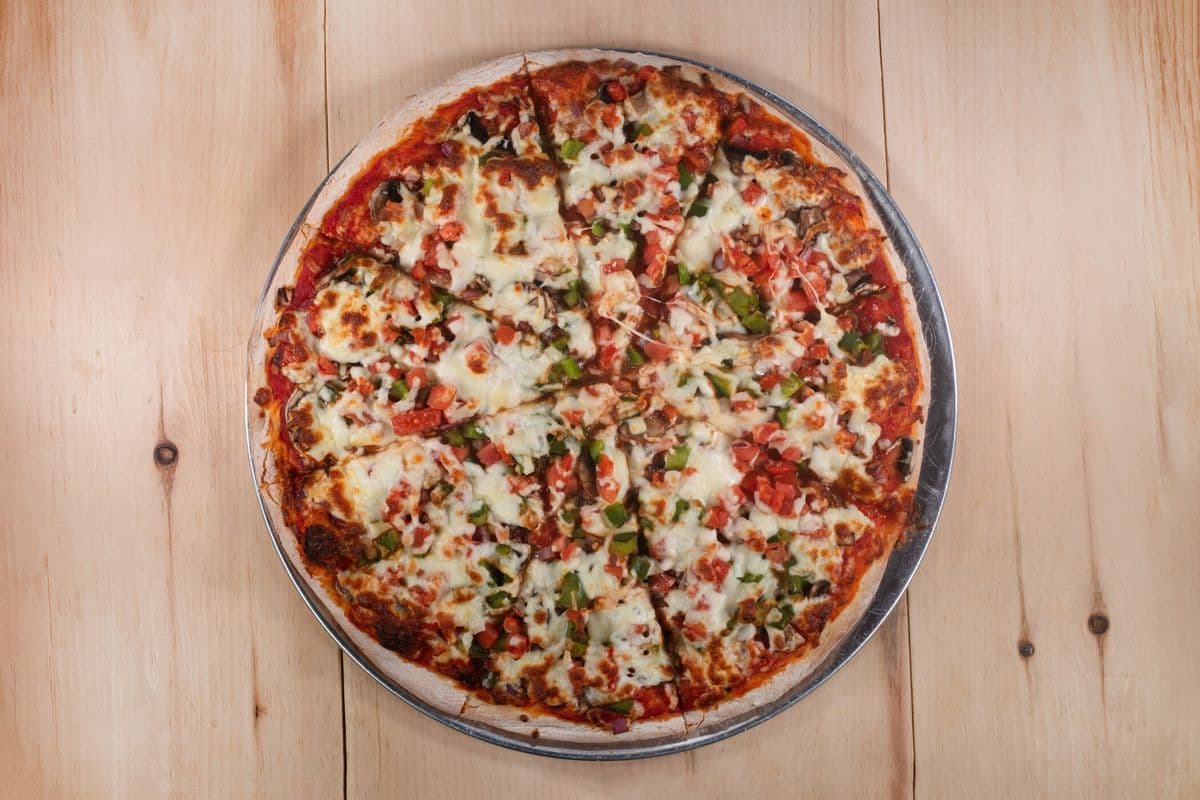 Veggie Pizza with Classic Pizza Dough