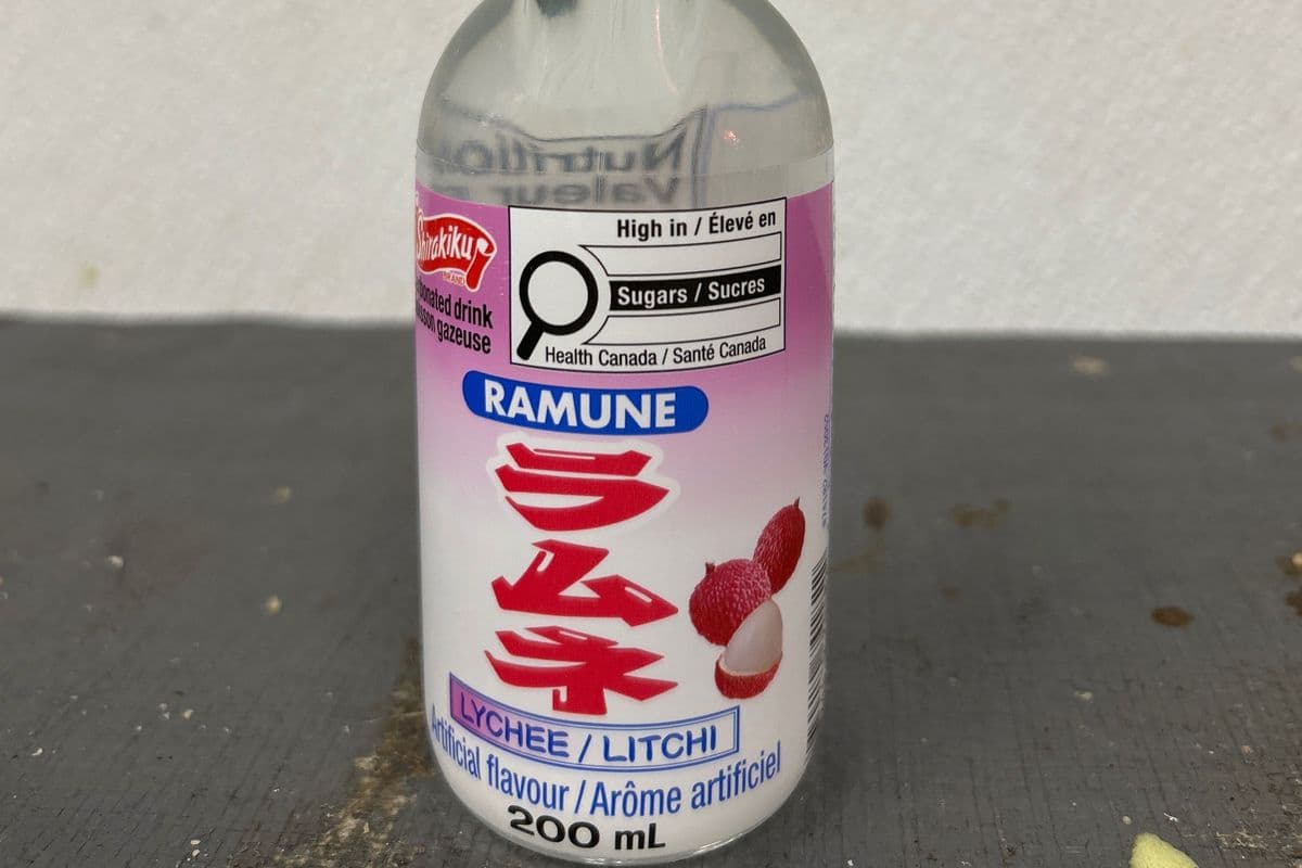 Lychee soft drink