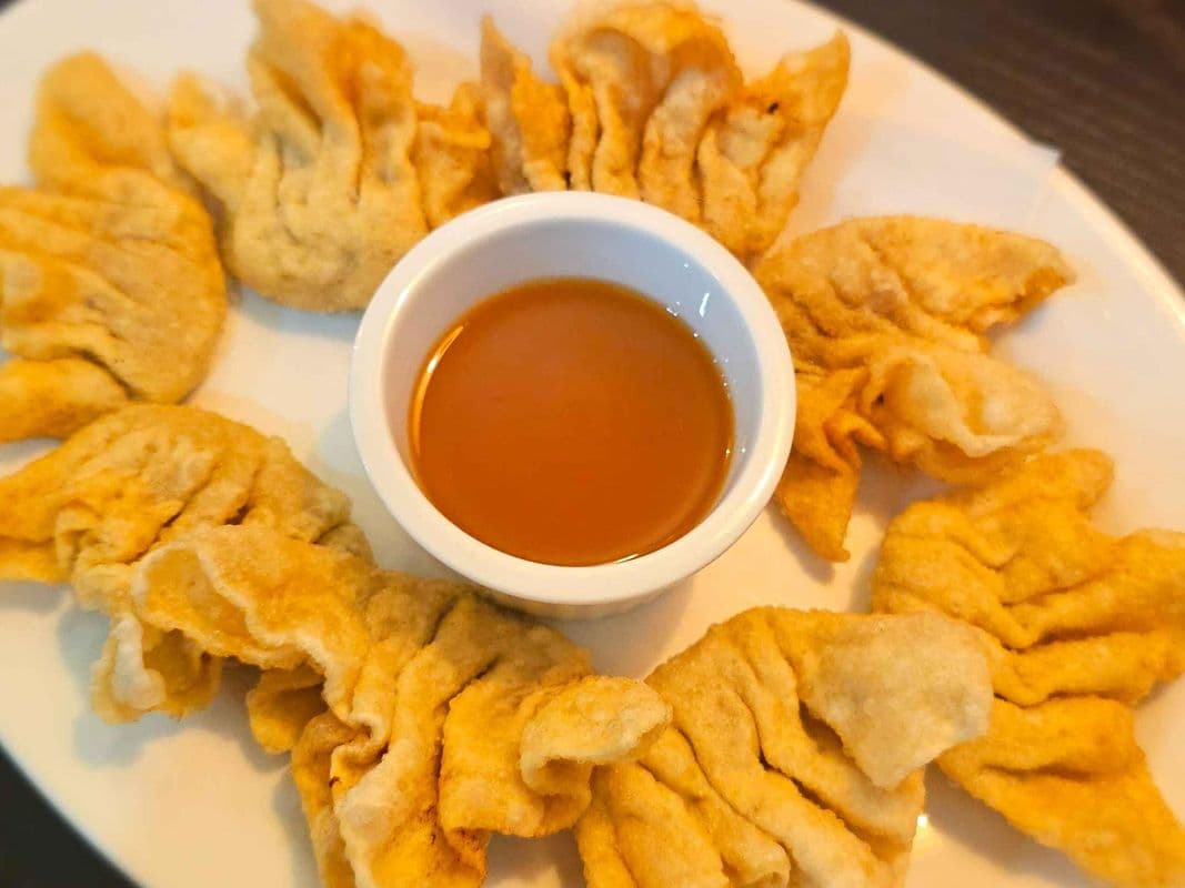 **NEW & FIRE!** Shrimp Crispy Wontons
