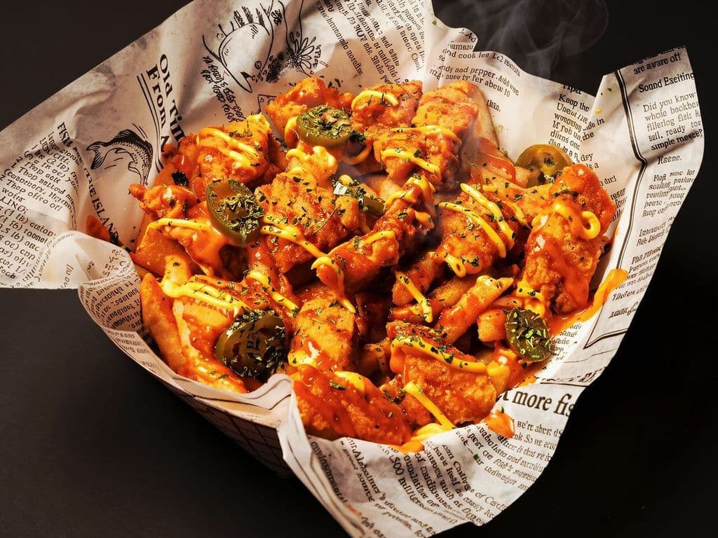 chicken Loaded Fries (spicy)