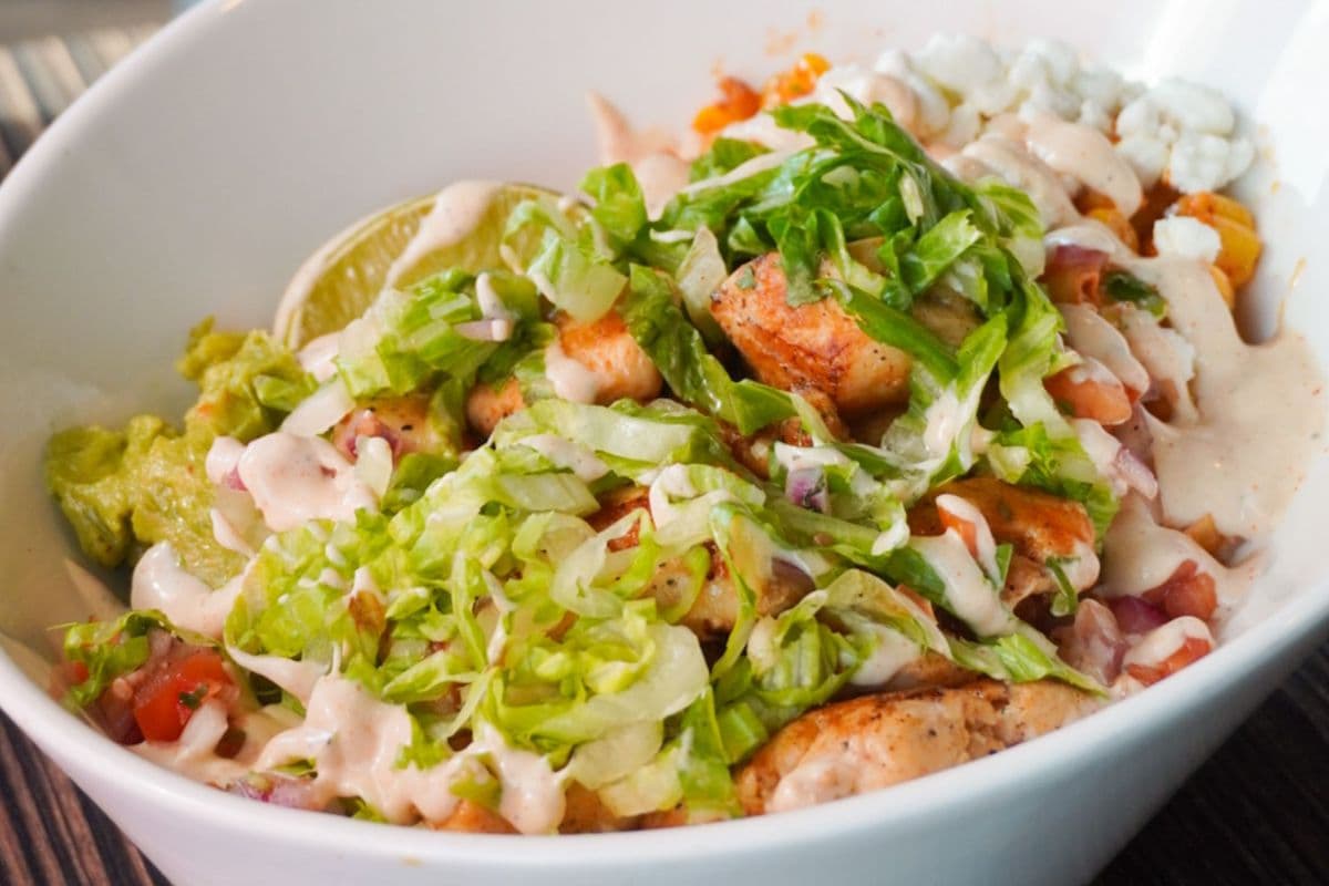 Mexican Street Corn Chicken Bowl