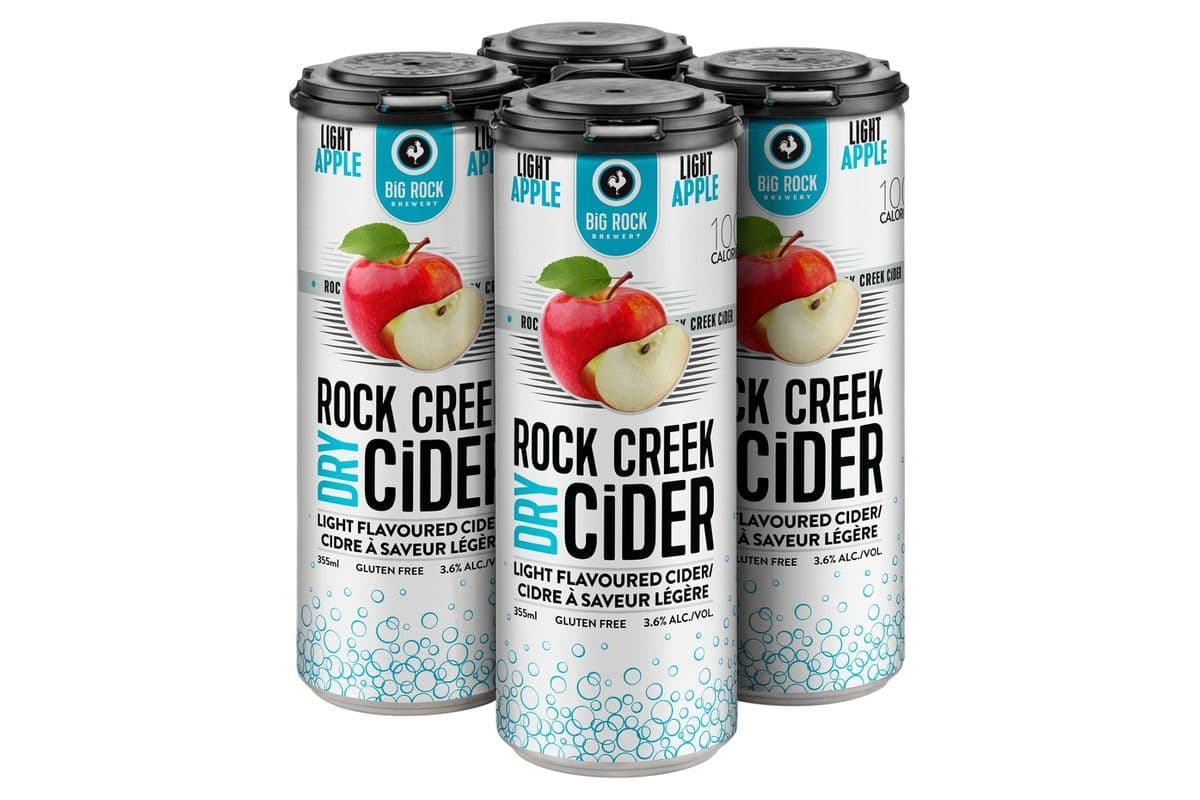 Rock Creek Light Apple Cider (4 Pack)