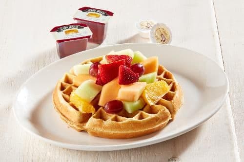 Fresh Fruit Waffle