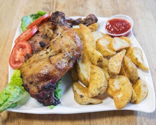 Chicken and Wedges