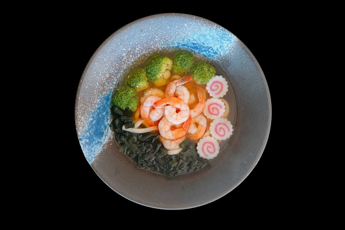 Shrimp Udon Soup