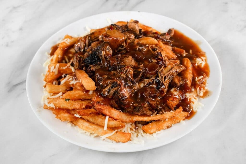 Jerk Chicken Poutine