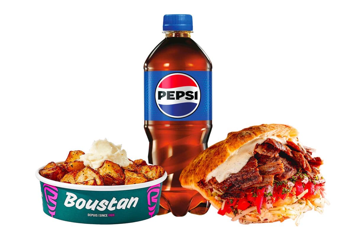 Trio Pita Cuit au Four Boeuf