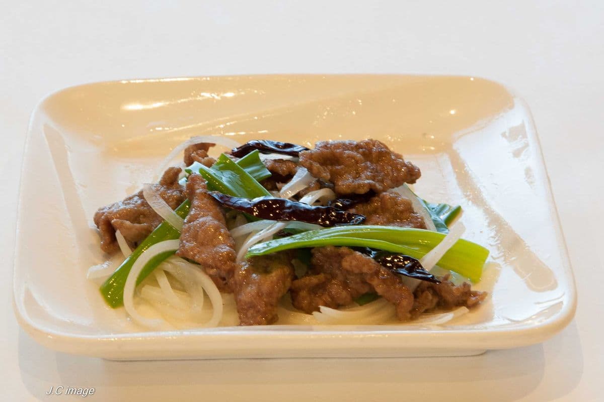 Mongolian Beef with rice