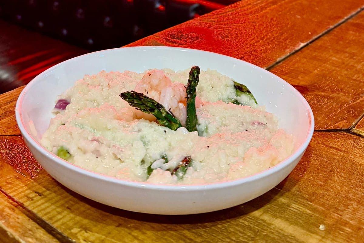 Featured Risotto - Shrimp & Asparagus Risotto