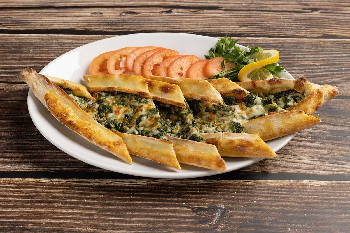 Spinach Pide (Ispanakli)