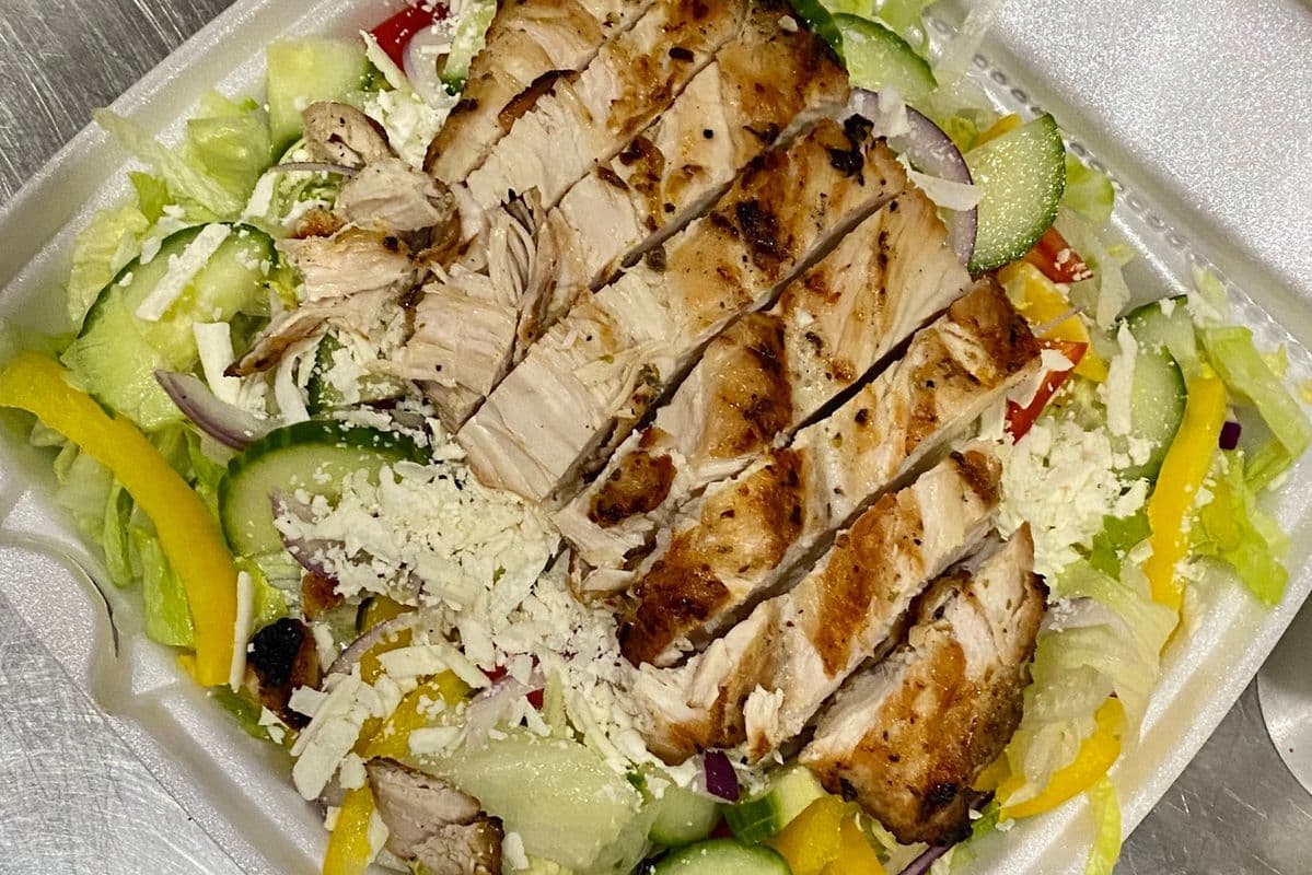 Chicken Greek Salad (Large)
