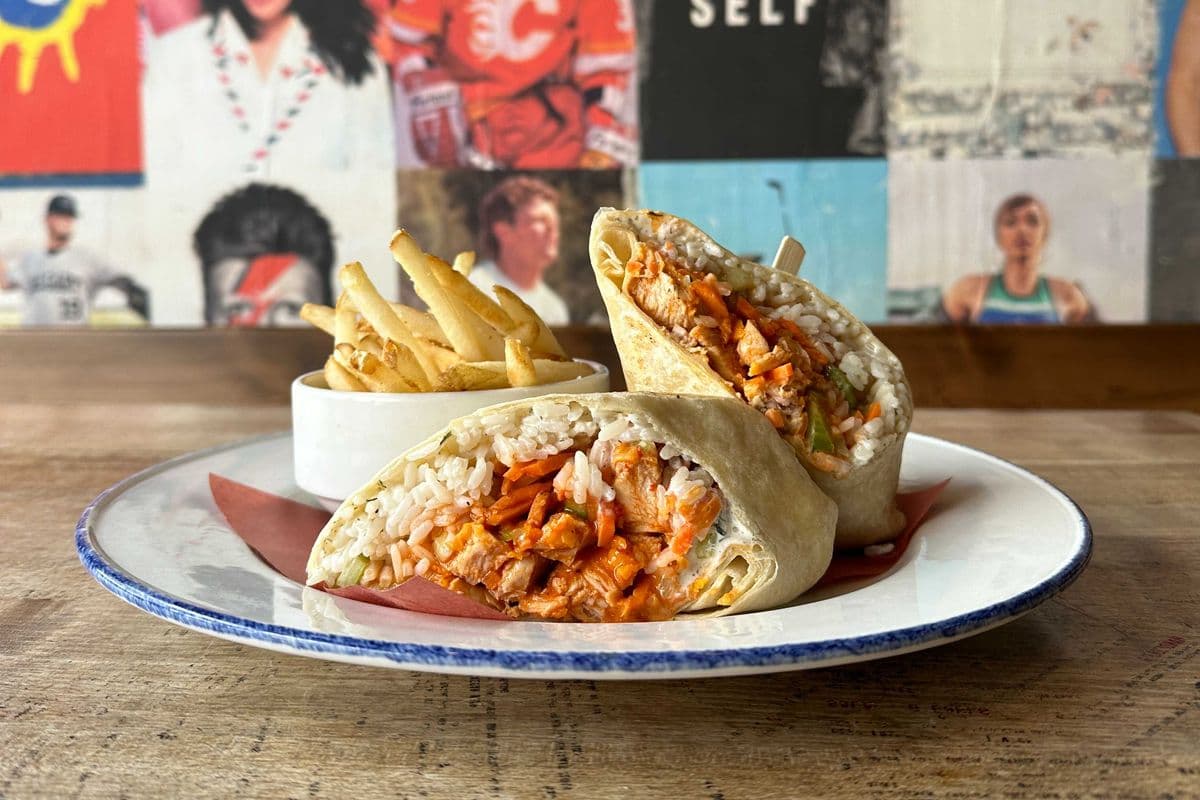 Buffalo Chicken Burrito