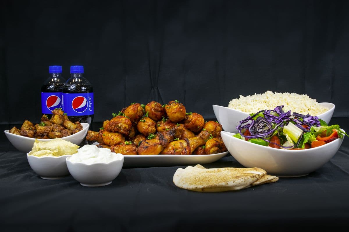 Repas Familial pilon de Poulet Piri Piri Chicken Drumsticks Familly