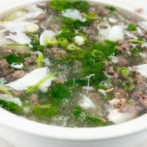 434. West Lake Minced Beef Soup