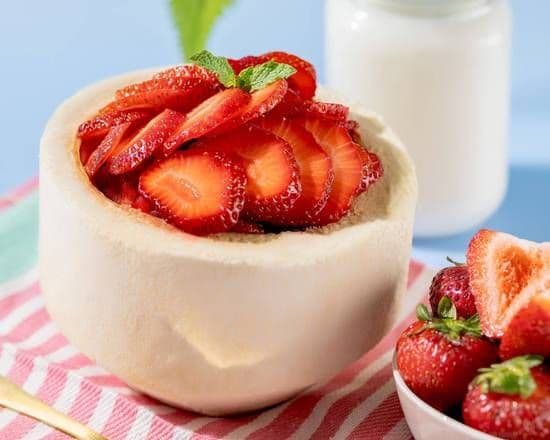Strawberry Coconut Pudding 草莓椰子冻