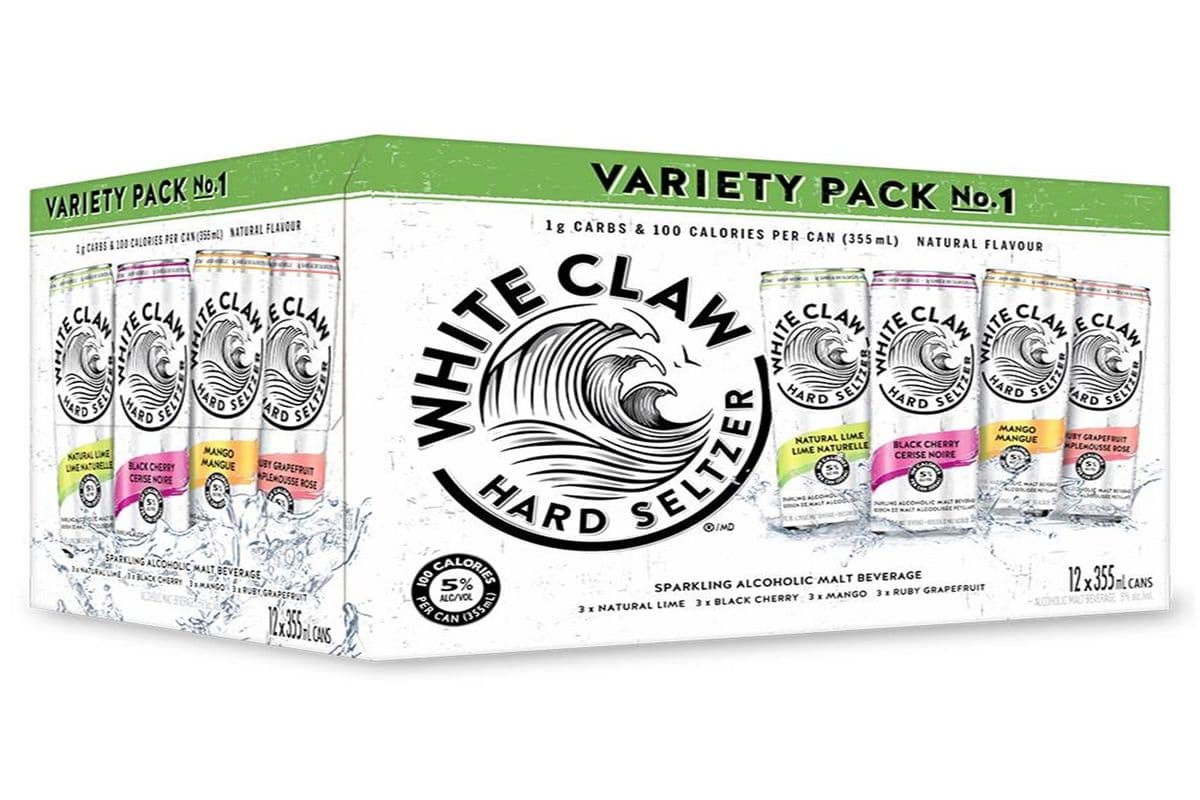White Claw Hard Seltzer Variety Pack 1 (12 x 355ml)