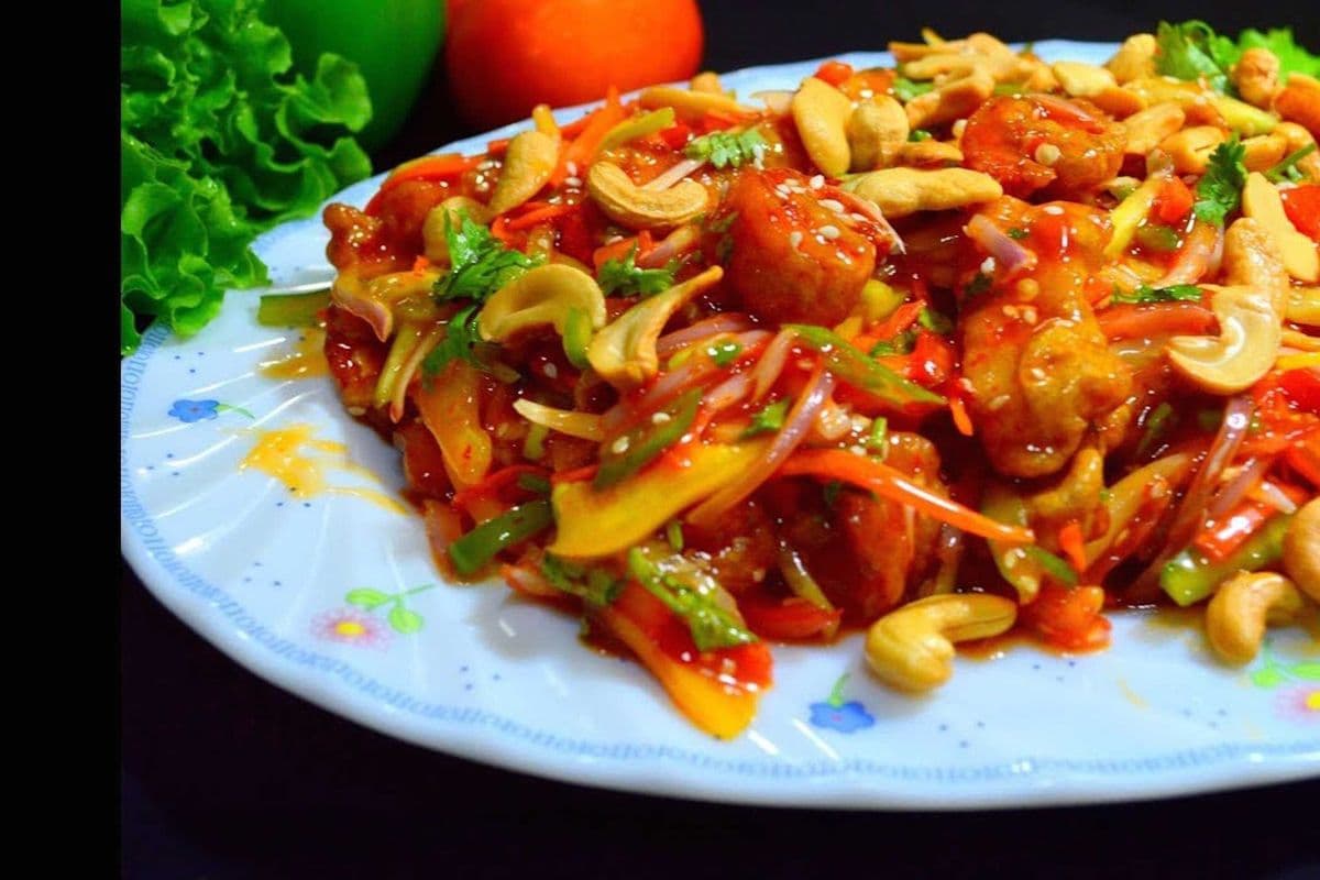 Chicken Cashew Nut Salad