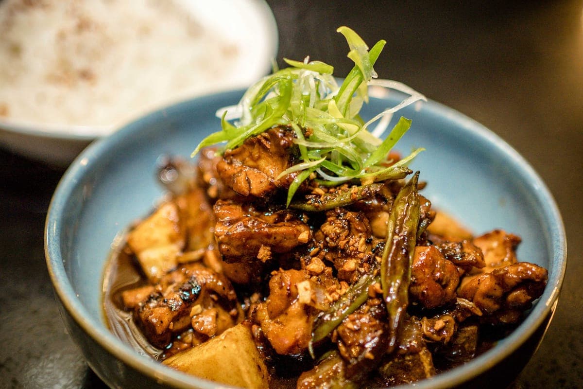Chicken Adobo Rice Bowl