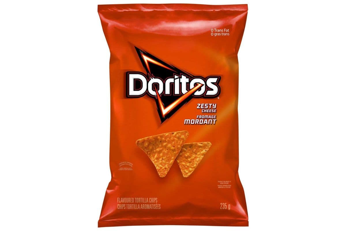 Lay's · Doritos Zesty Cheese (235g)