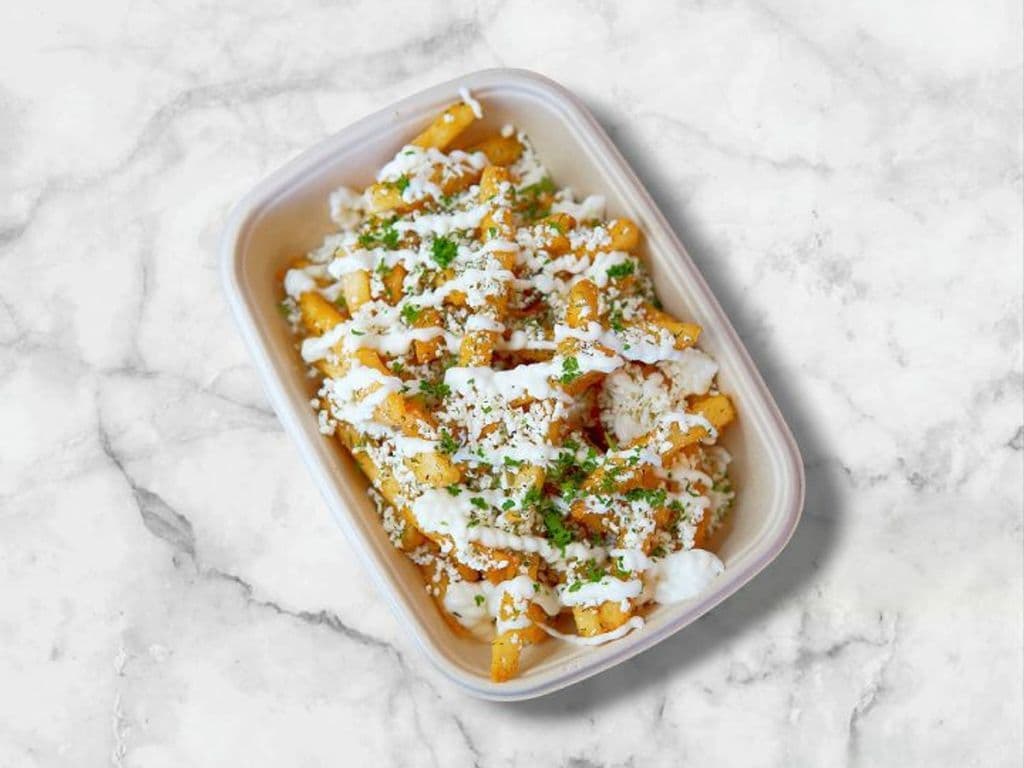 Garlic Feta Fries