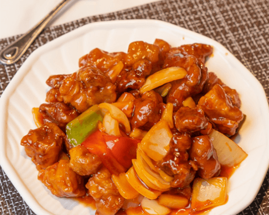 Sweet and Sour Chicken or Pork