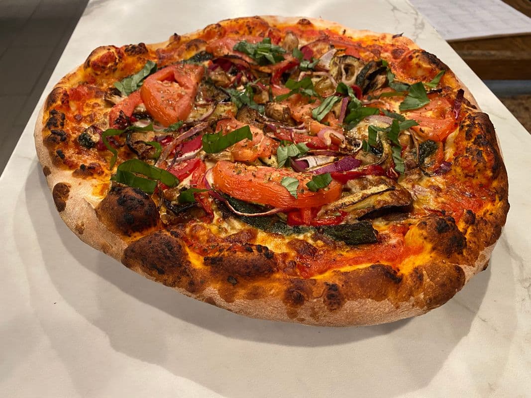 Pizza 12" végétarienne /12" Vegetarian Pizza
