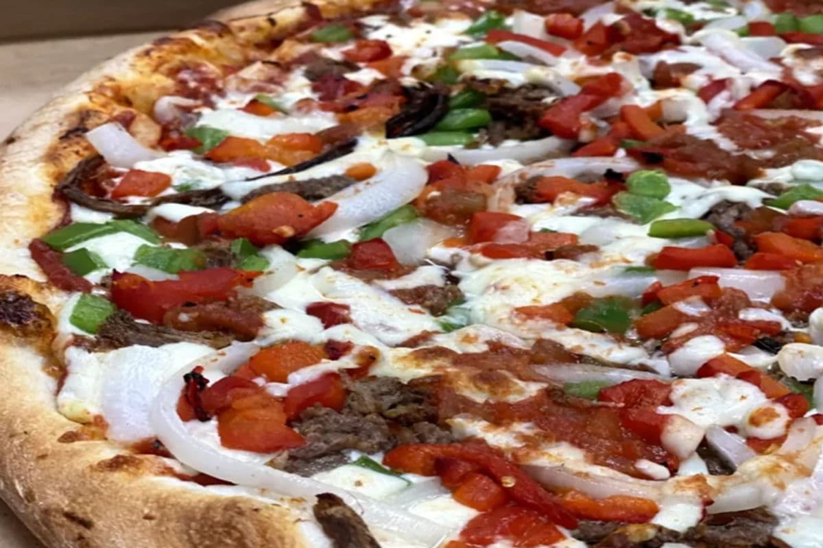 15" Stone-Baked Fajita Pizza