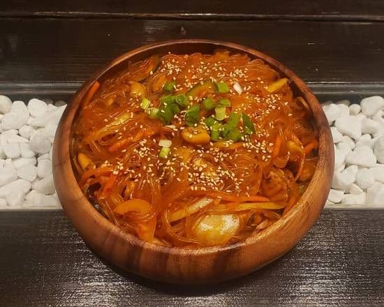 19. Japchae aux fruits de mer épicés / Seafood Spicy Japchae