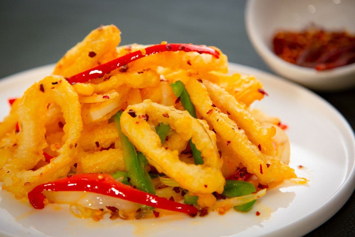 T13. Pan Fried Squids