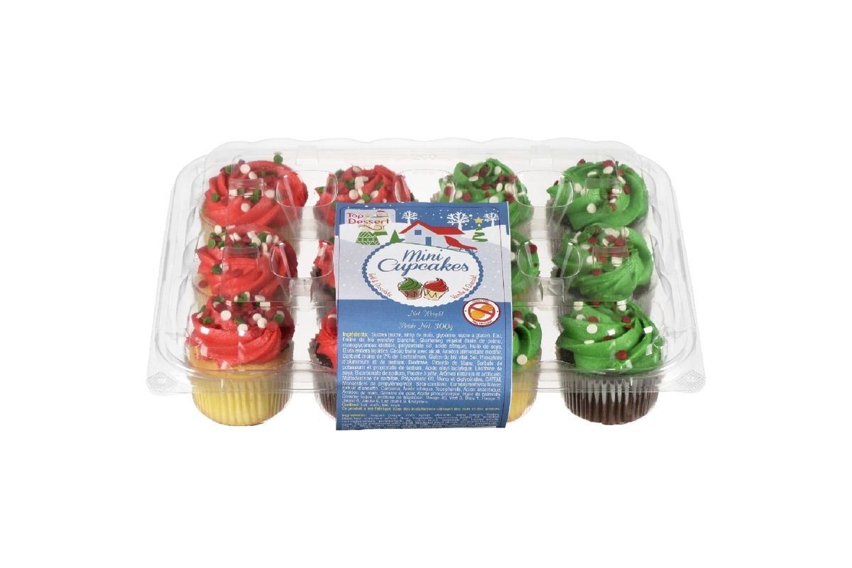 Top Dessert Holiday Mini Cupcakes