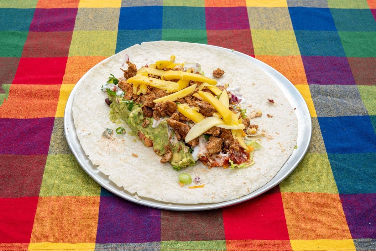 Mango Chicken Burrito