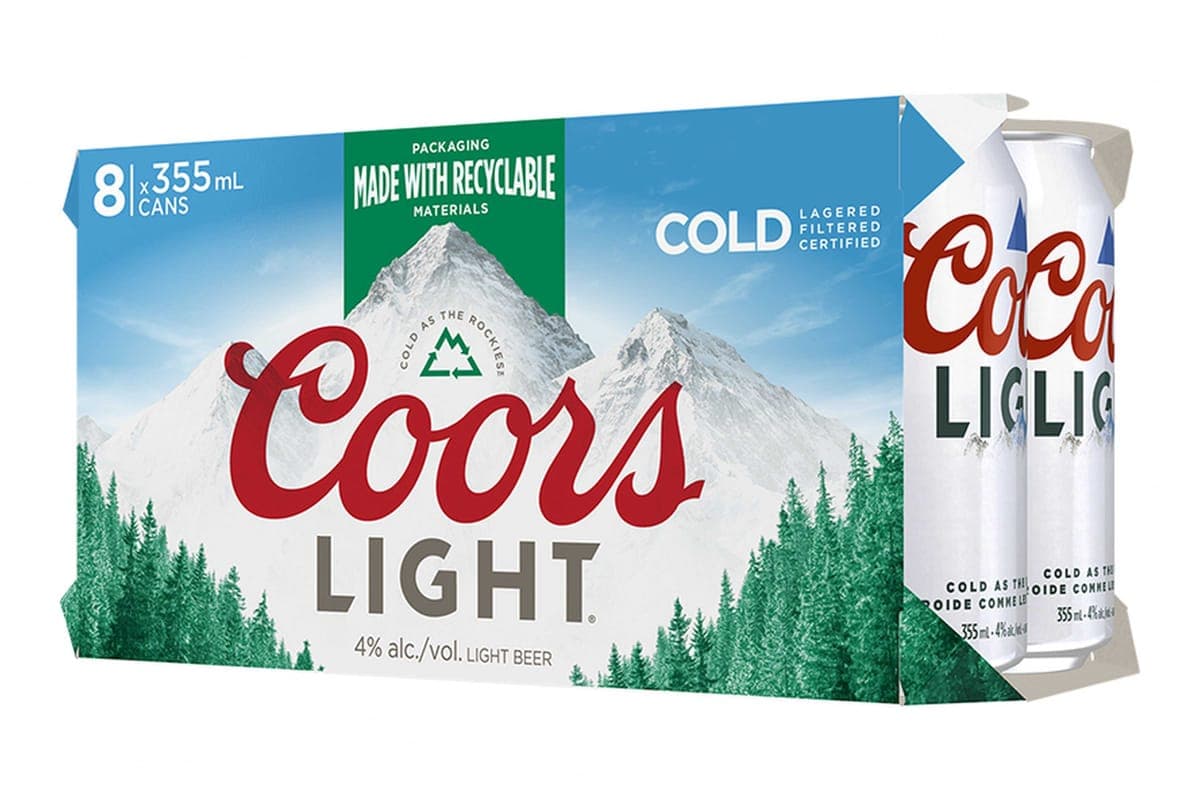 Coors Light (8 Cans) (8 x 355 ml)