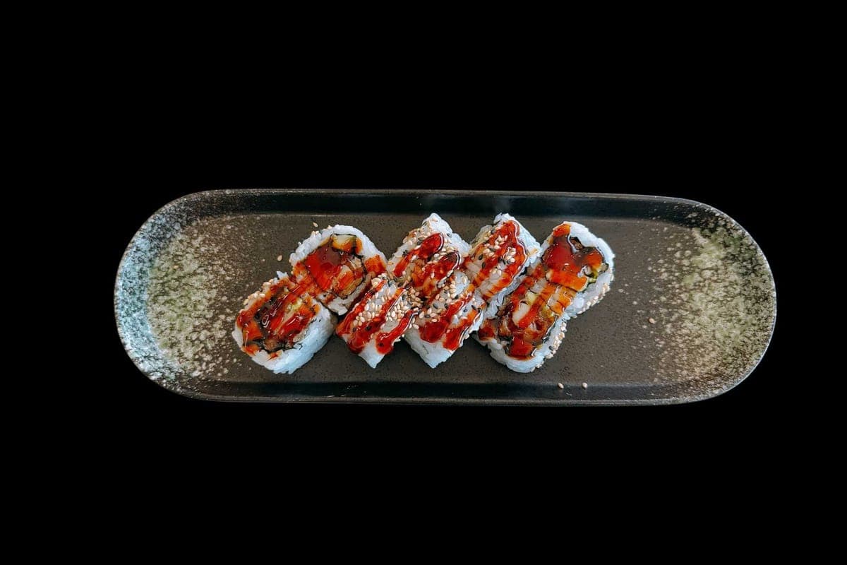 King Oyster Mushroom Roll - 8 pc