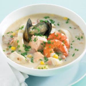 430. Mixed Seafood and Tofu Soup