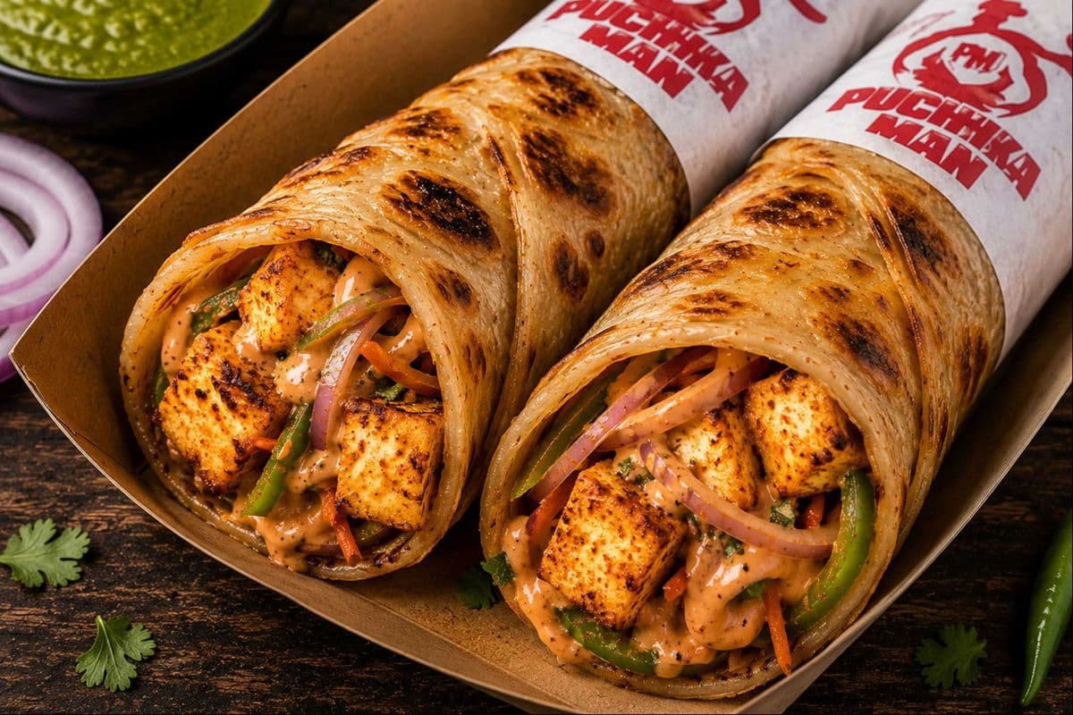 Paneer Kathi Roll