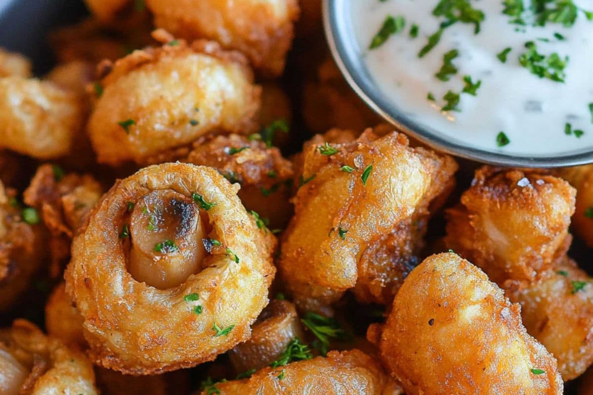 Battered Mushrooms