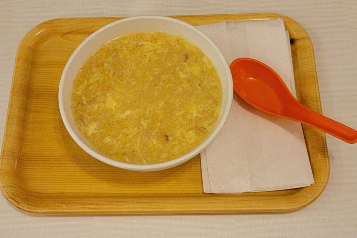 Homemade Corn and Egg Soup