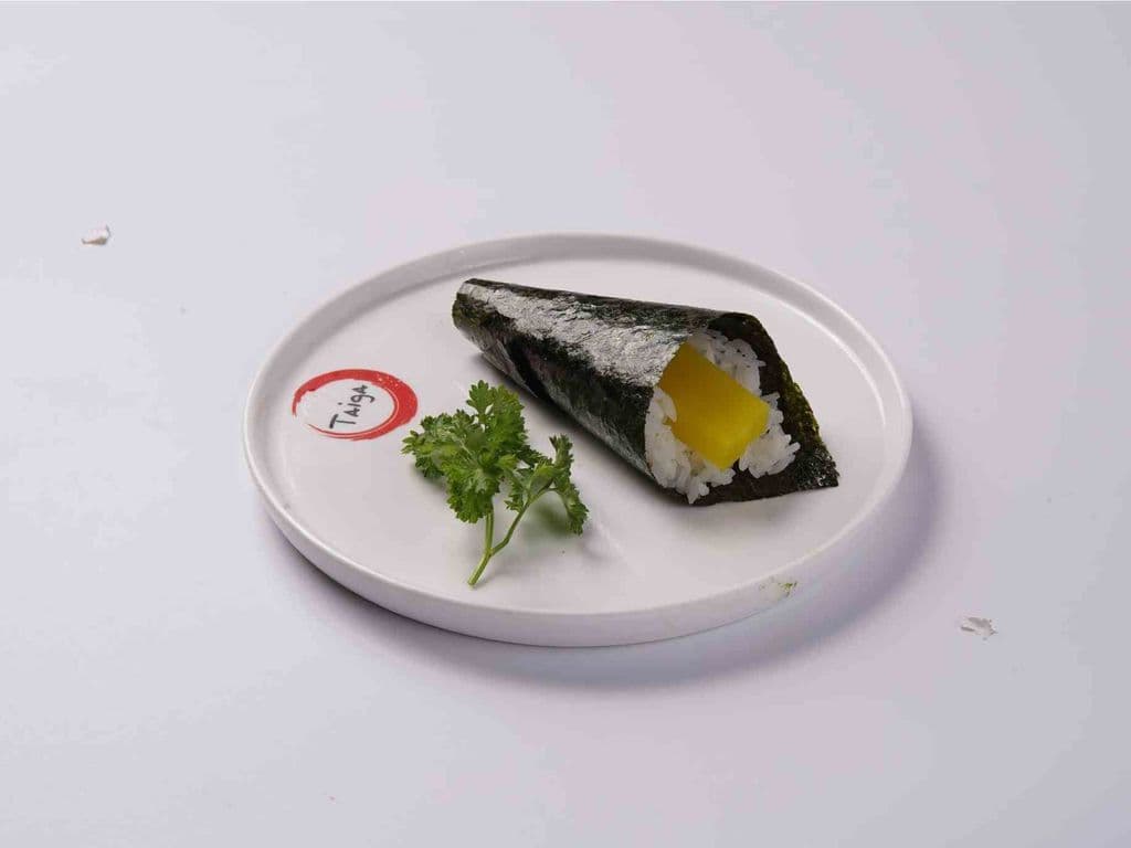 Pickled Radish Hand Roll