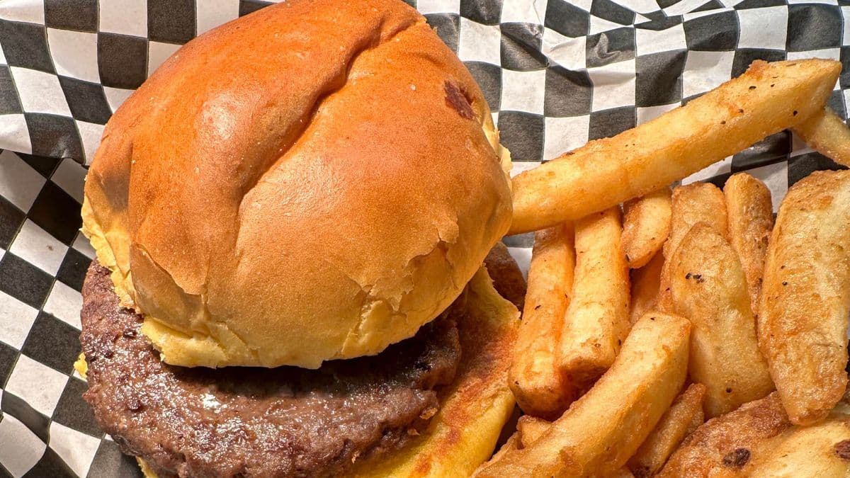 Kids Burgers and Fries