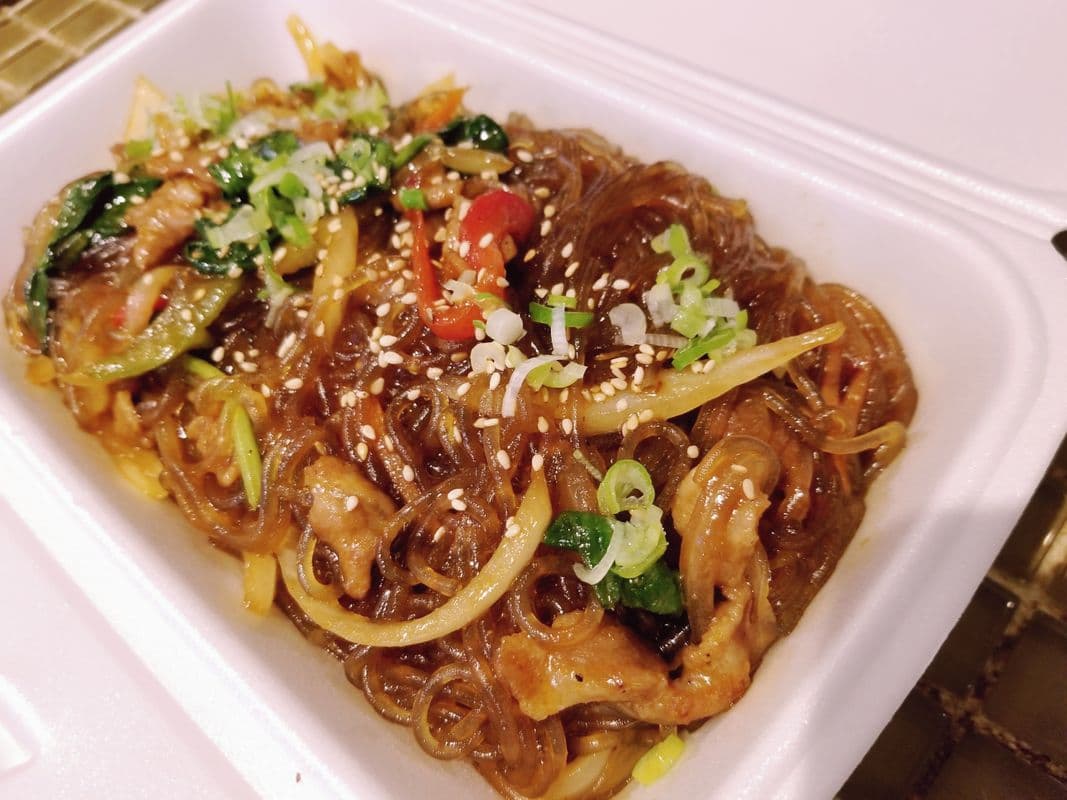 Japchae au porc / Pork Japchae