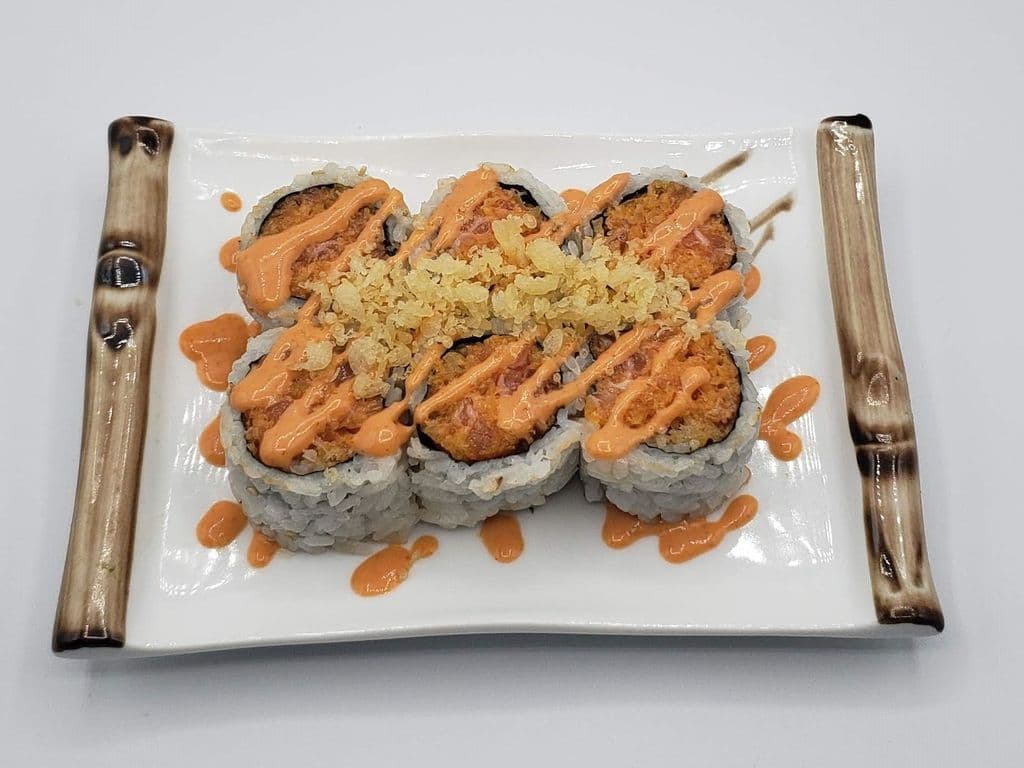 Crunch Spicy Salmon Roll