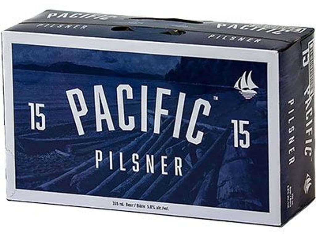 Pacific Pilsner Lager Cans (355 ml x 15 ct)