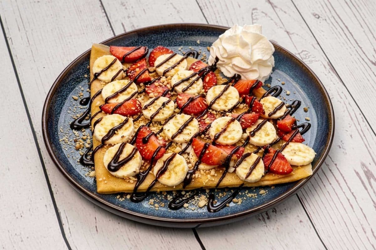 Choco-Nutella Crepe