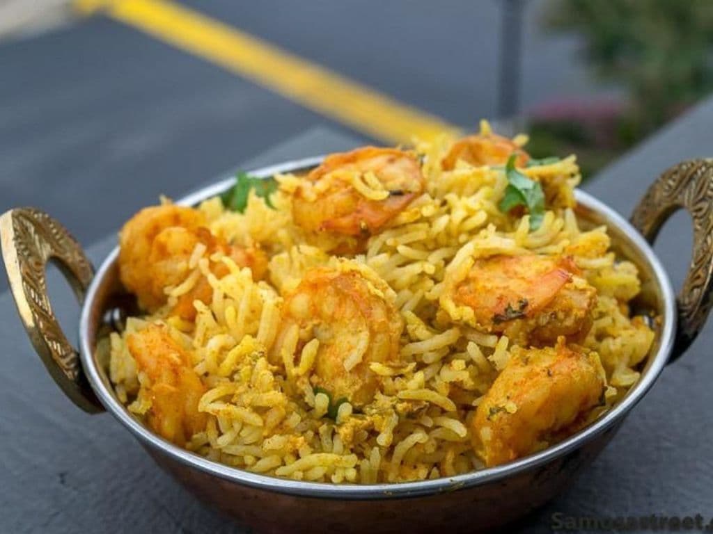 Shrimp Briyani