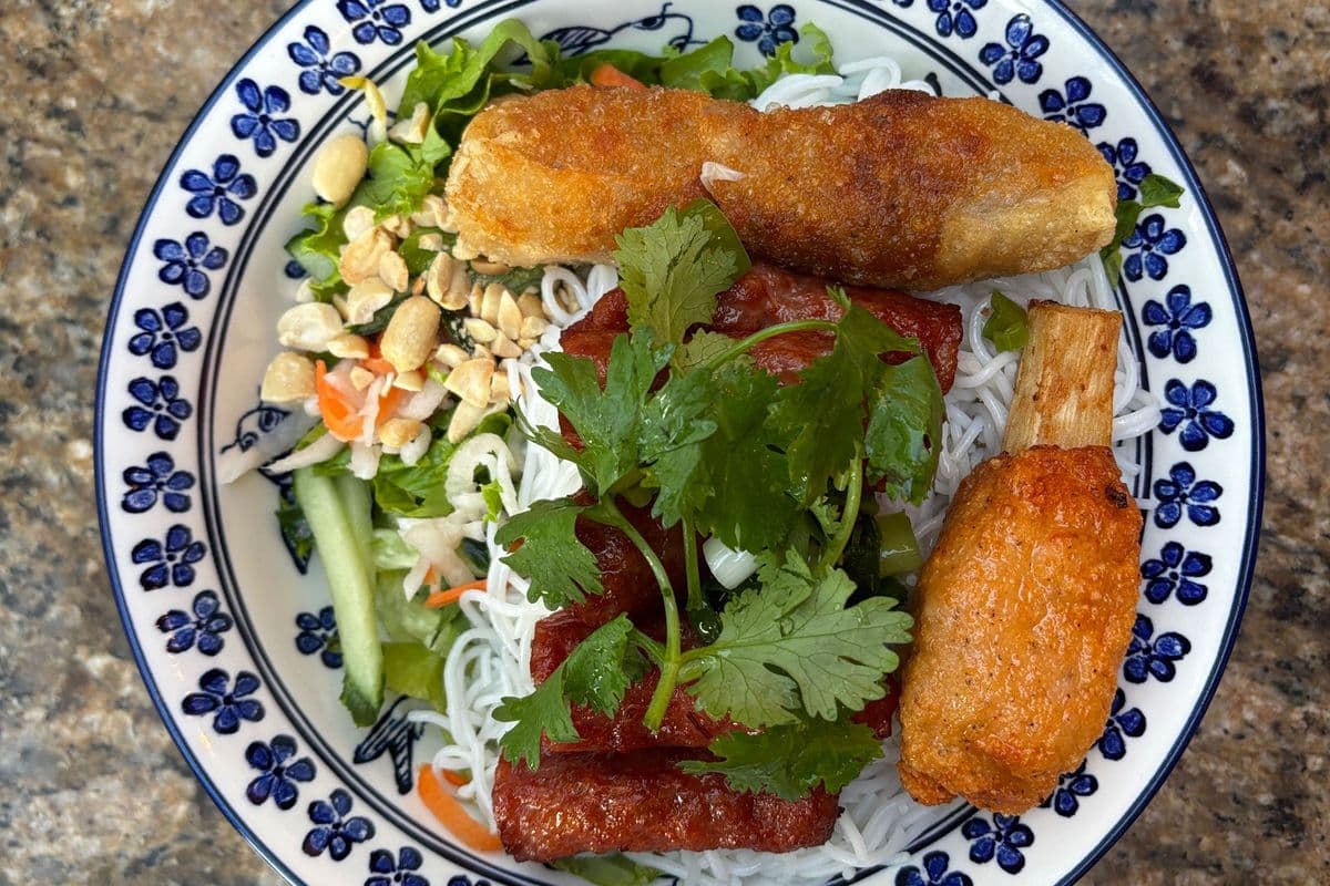 34. Bún Nem Nướng, Chạo Tôm, Chả Giò