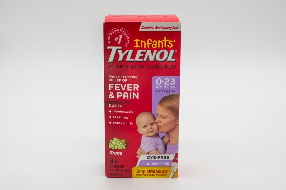 Tylenol Infants' Dye-Free Grape (0 - 23 Months) (24 ml)