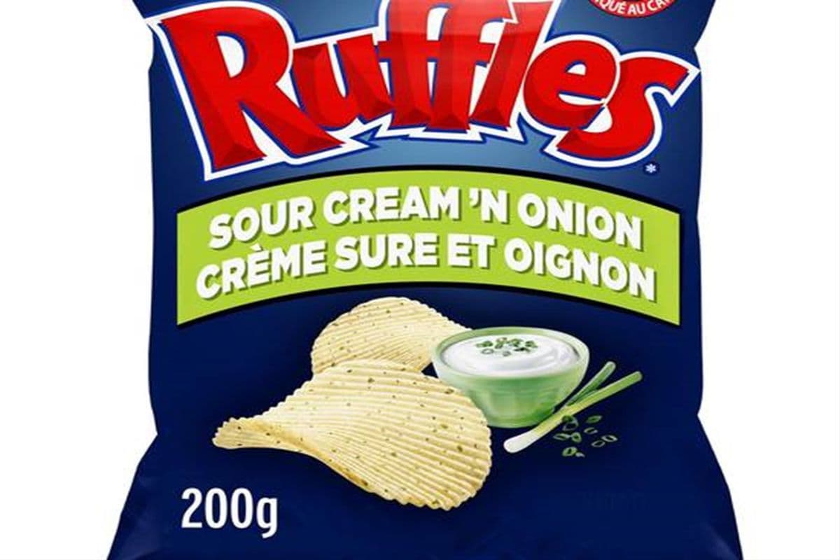 Ruffles Sour Cream 'N Onion (200 g)